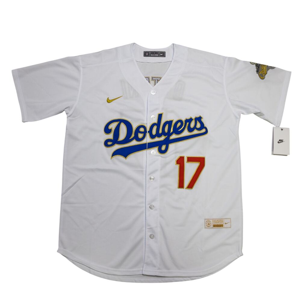 Shohei Ohtani LA Dodgers 2026 Gold Collection Stadium Jersey Size M